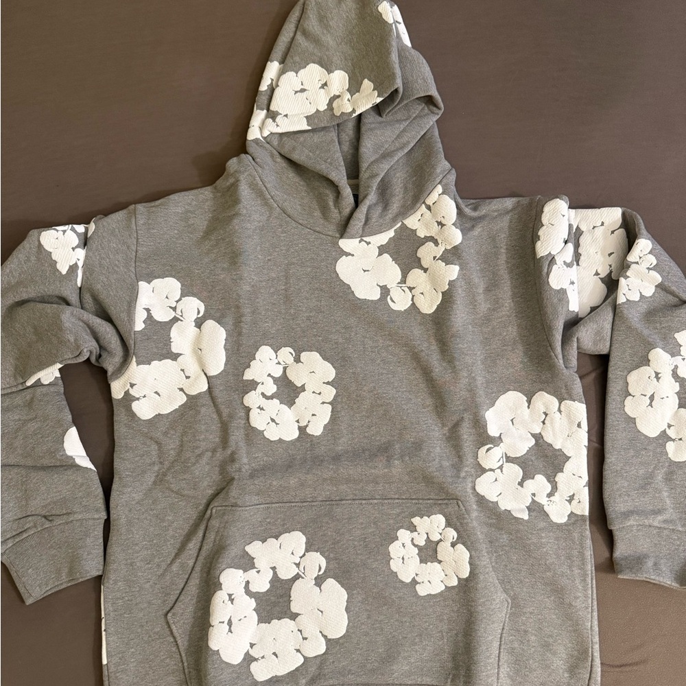 Denim Tears Gray Floral Print size Medium